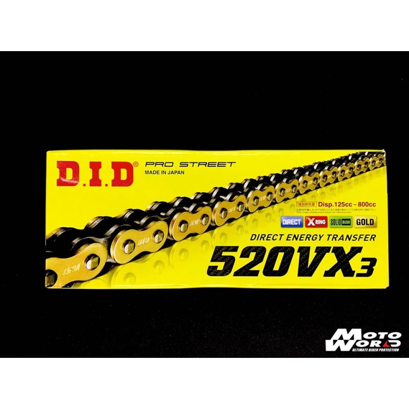 D.I.D Chain 520VX3 