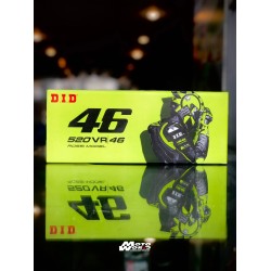 DID 520VR46 CHAIN VALENTINO ROSSI EDITION