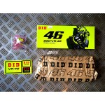 DID 525VR46 CHAIN VALENTINO ROSSI EDITION