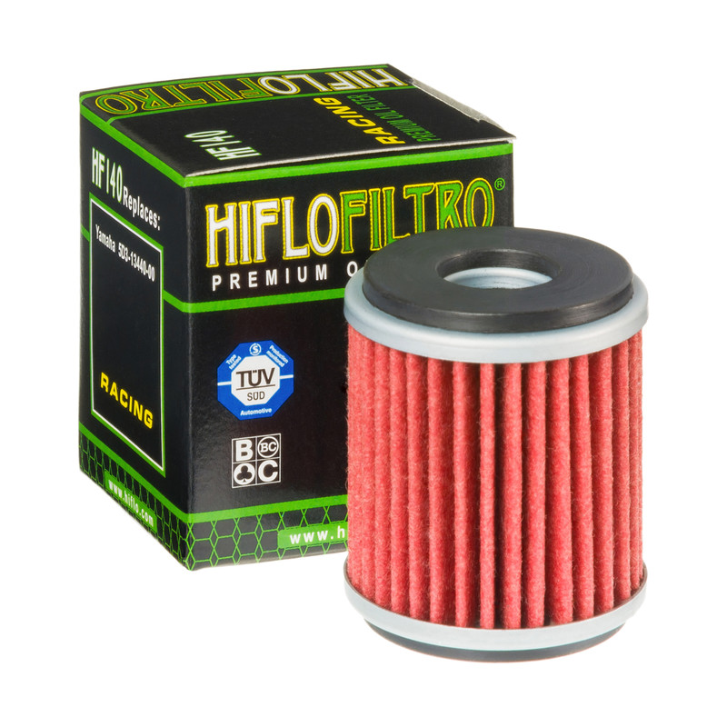 Hiflo Oil Filter HF 140/141 Racing for Yamaha (Exciter/ R15V3/ TFX/ MT15/ Sirius Fi/ Jupiter Fi...)