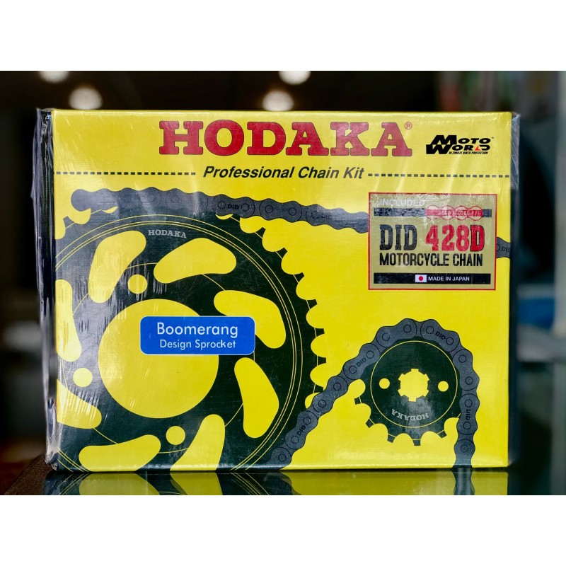 Hodaka Sprockets & Chain DID for HONDA WINNER/Sonic 150
