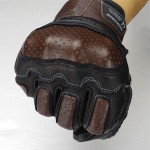 Komine GK-217 CE protect Leather Gloves