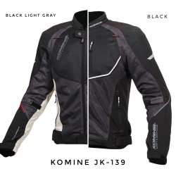 Komine JK-139 Waterproof Half Mesh Jacket 