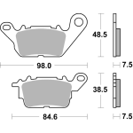 Bố thắng SBS 226CT