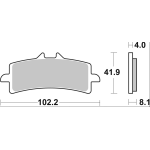 Bố thắng SBS 901RST