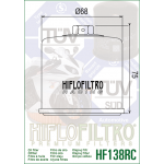 Hiflo Oil Filter HF 138RC for Suzuki