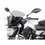 MRA Kính Chắn Gió Racing NRM cho YAMAHA MT-07 14-17 - Xám Khói