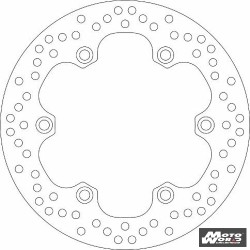 SBS Đĩa Thắng 5105 Dĩa thắng trước Honda WInner/SH300i