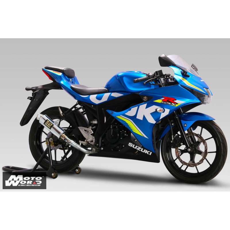 Bộ pô Yoshimura full cổ pô GSX R150 cong 2 khúc  Pô Yoshimura cổ drag GSX  R150  Pô Yoshi cổ pô tăng GSX  Thế Giới Xe Độ